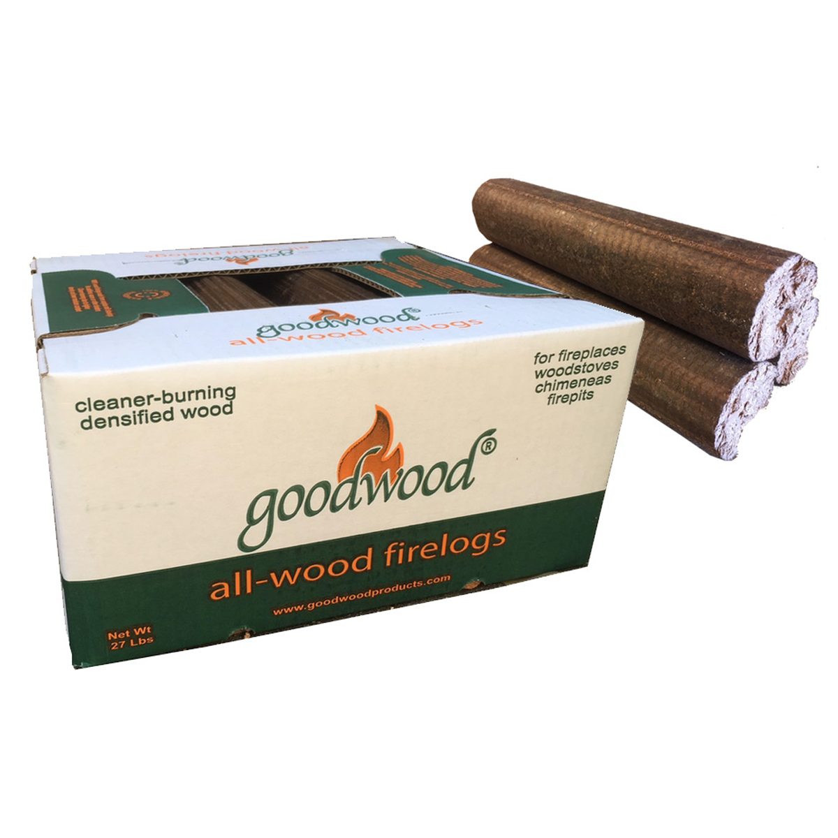 Goodwood All-Wood Firelogs – CALIFORNIA ONLY (inc Shipping!)
