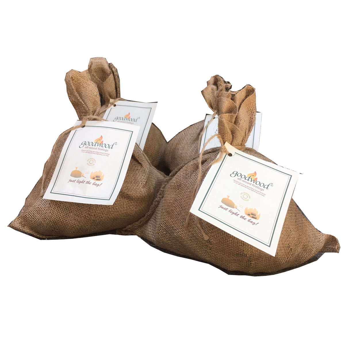 Goodwood Firebags (Case Of 8) – CALIFORNIA ONLY (incl Shipping!)